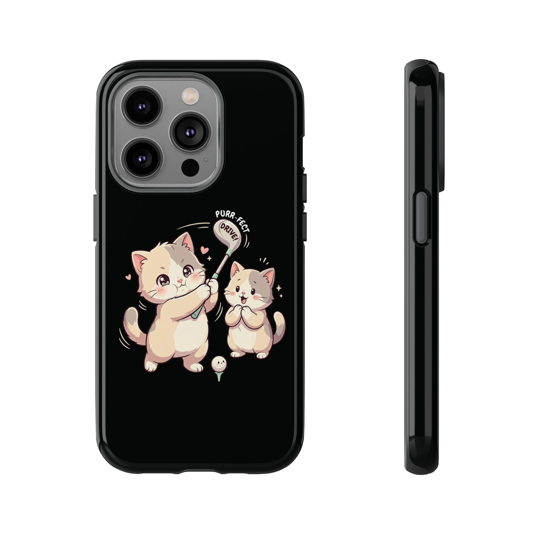 Kawaii Chubby Kittens Golf