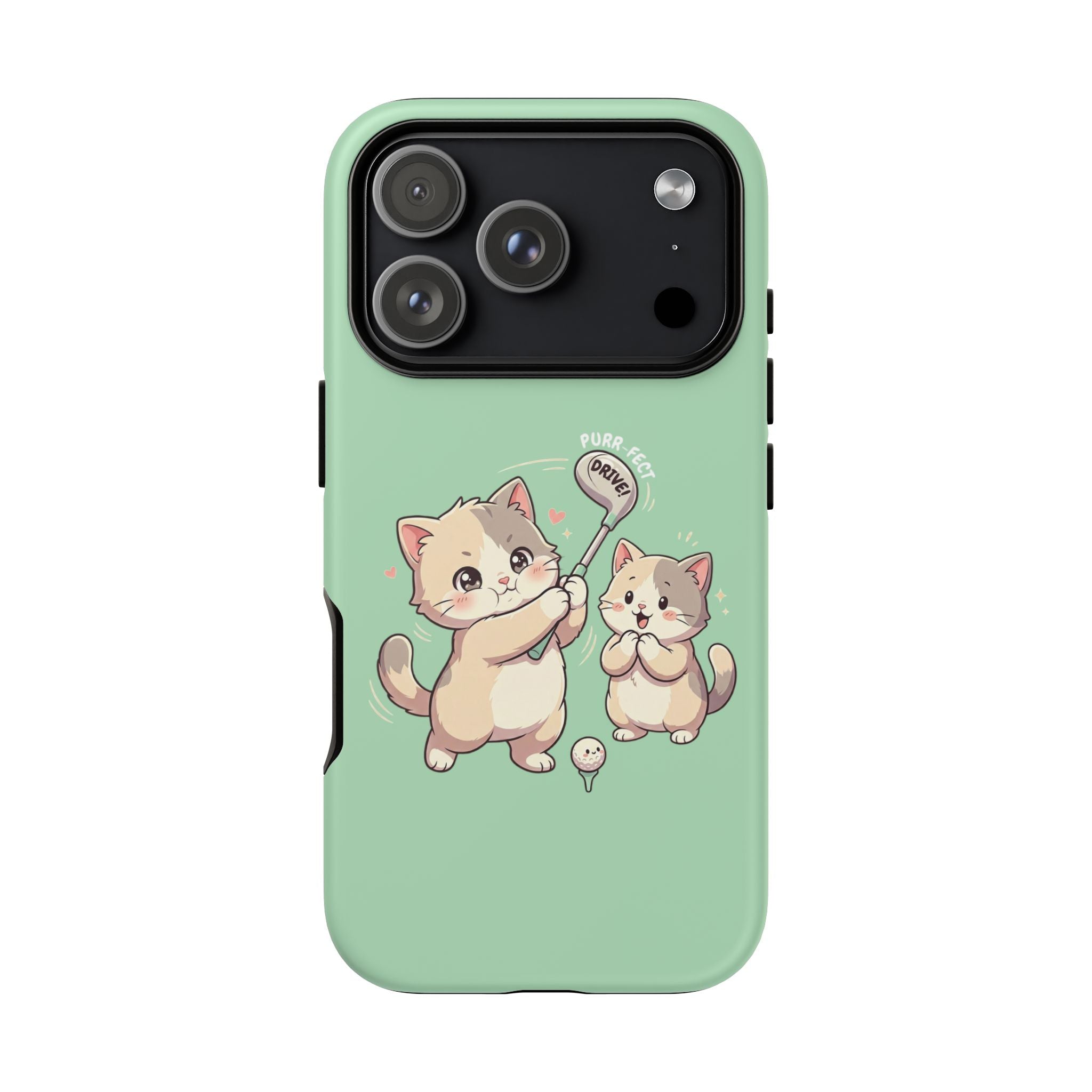 Kawaii Chubby Kittens Golf