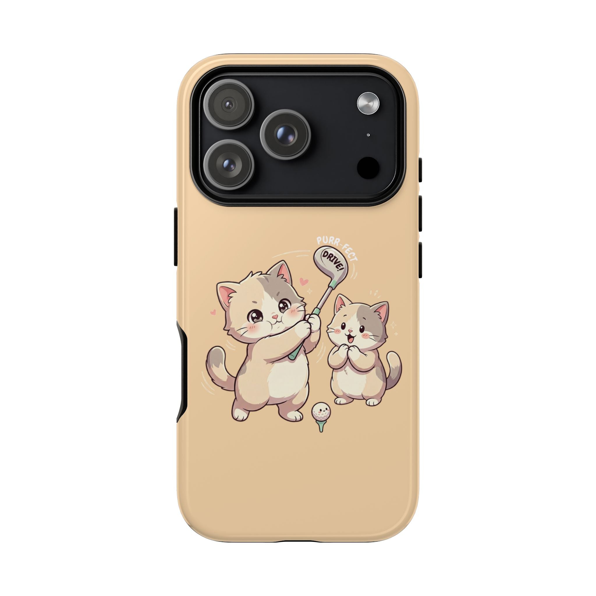 Kawaii Chubby Kittens Golf