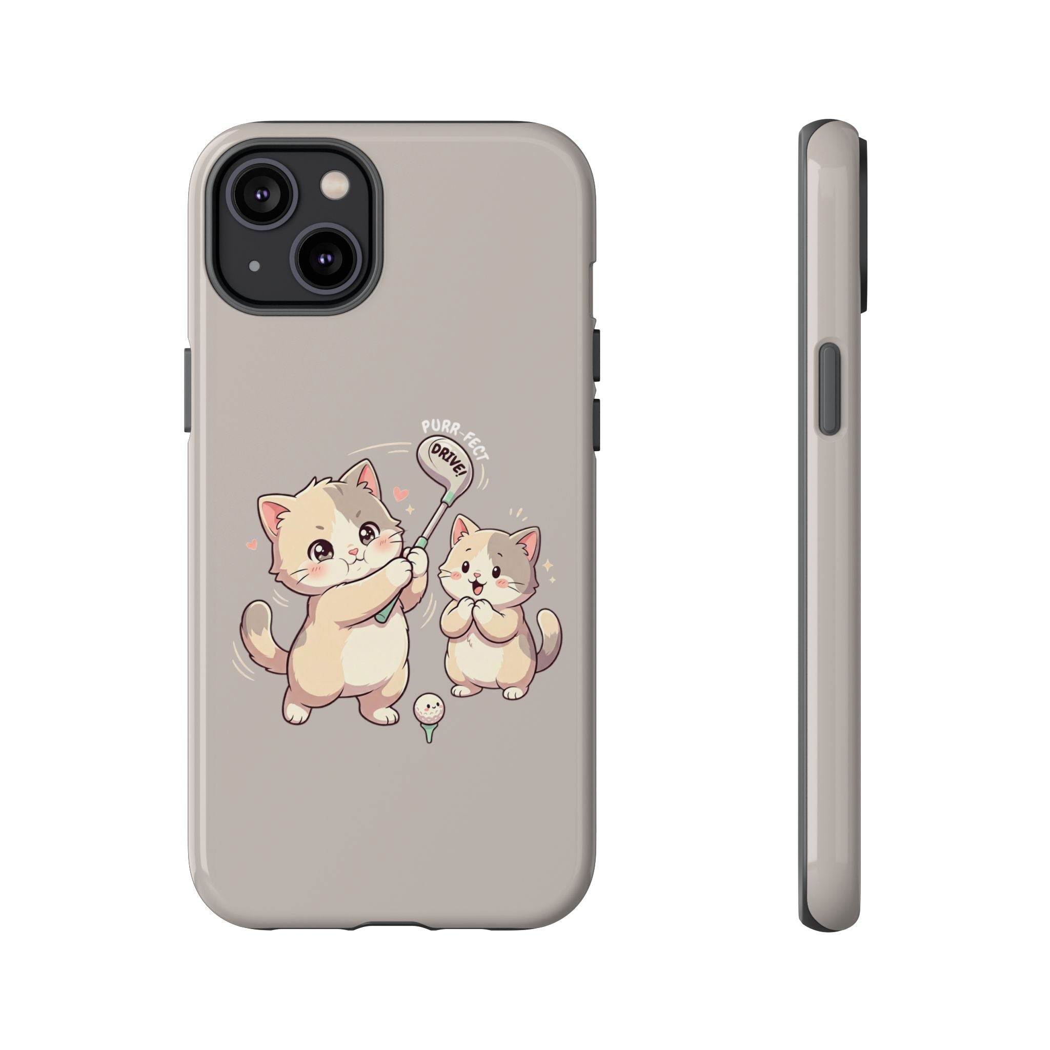 Kawaii Chubby Kittens Golf