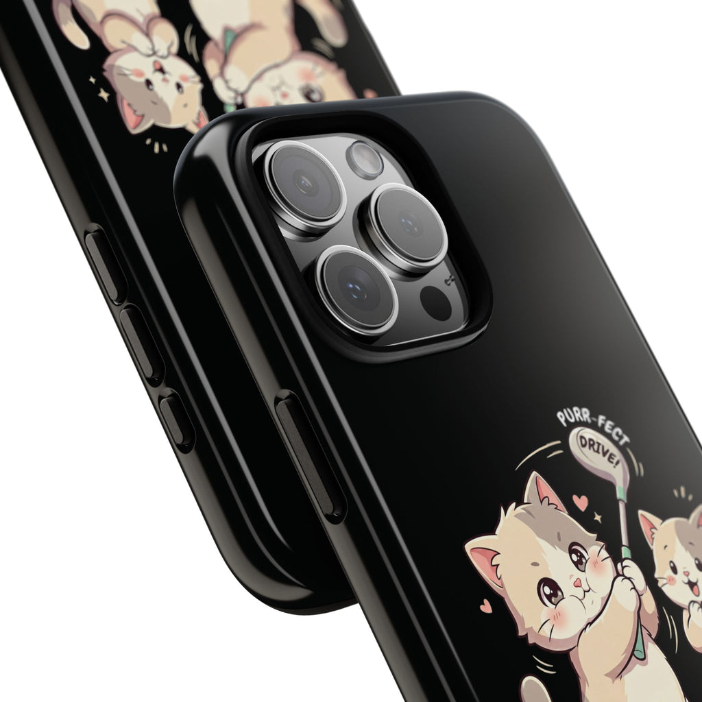Kawaii Chubby Kittens Golf