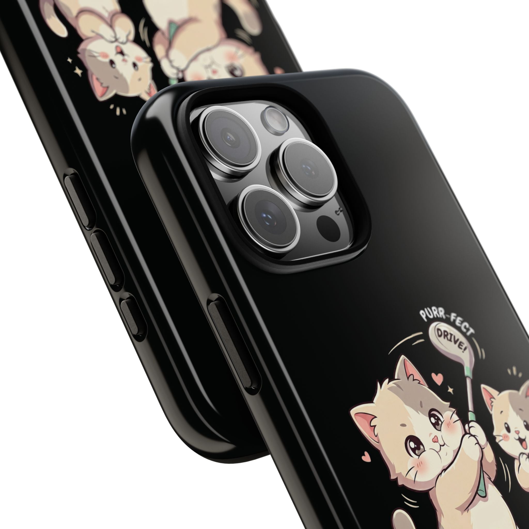 Kawaii Chubby Kittens Golf