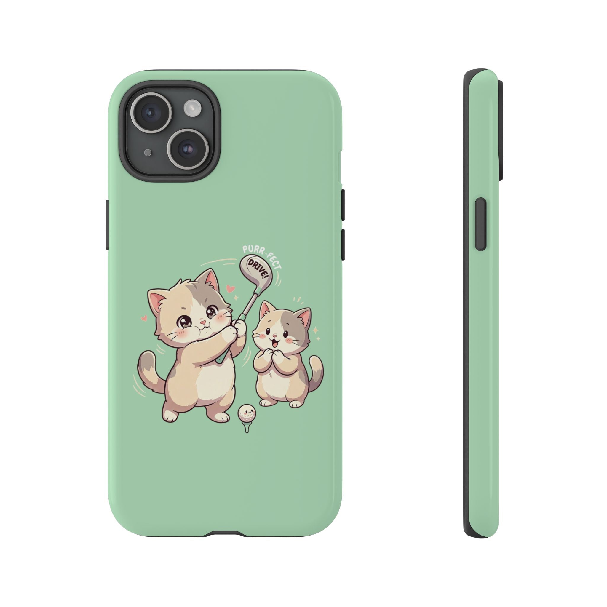 Kawaii Chubby Kittens Golf