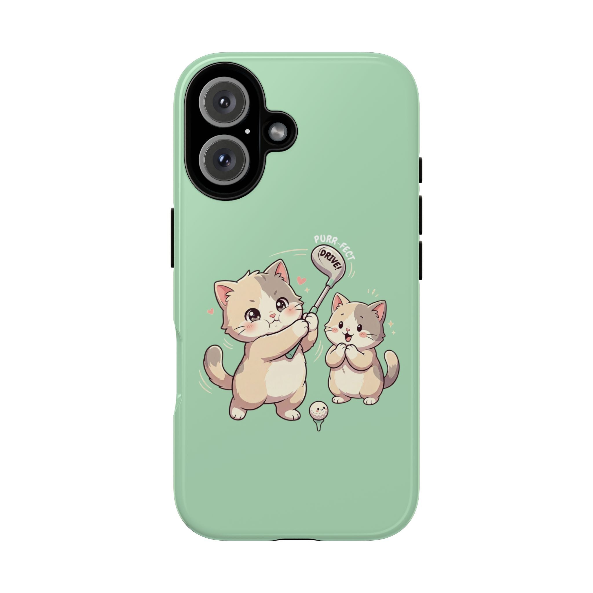 Kawaii Chubby Kittens Golf
