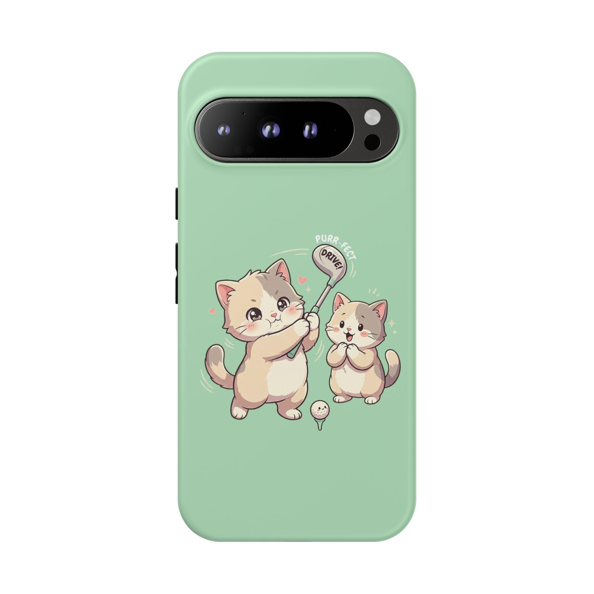 Kawaii Chubby Kittens Golf