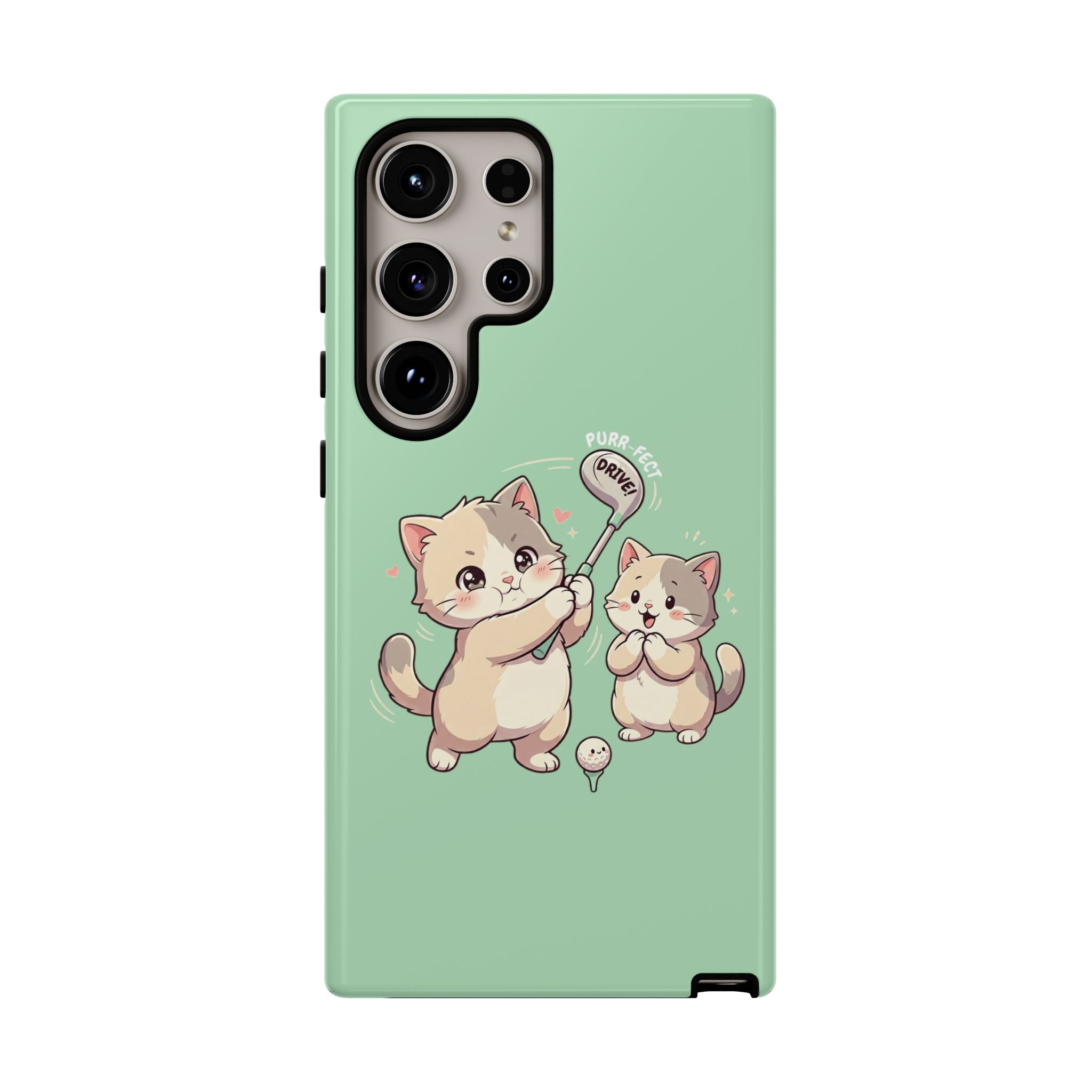Kawaii Chubby Kittens Golf
