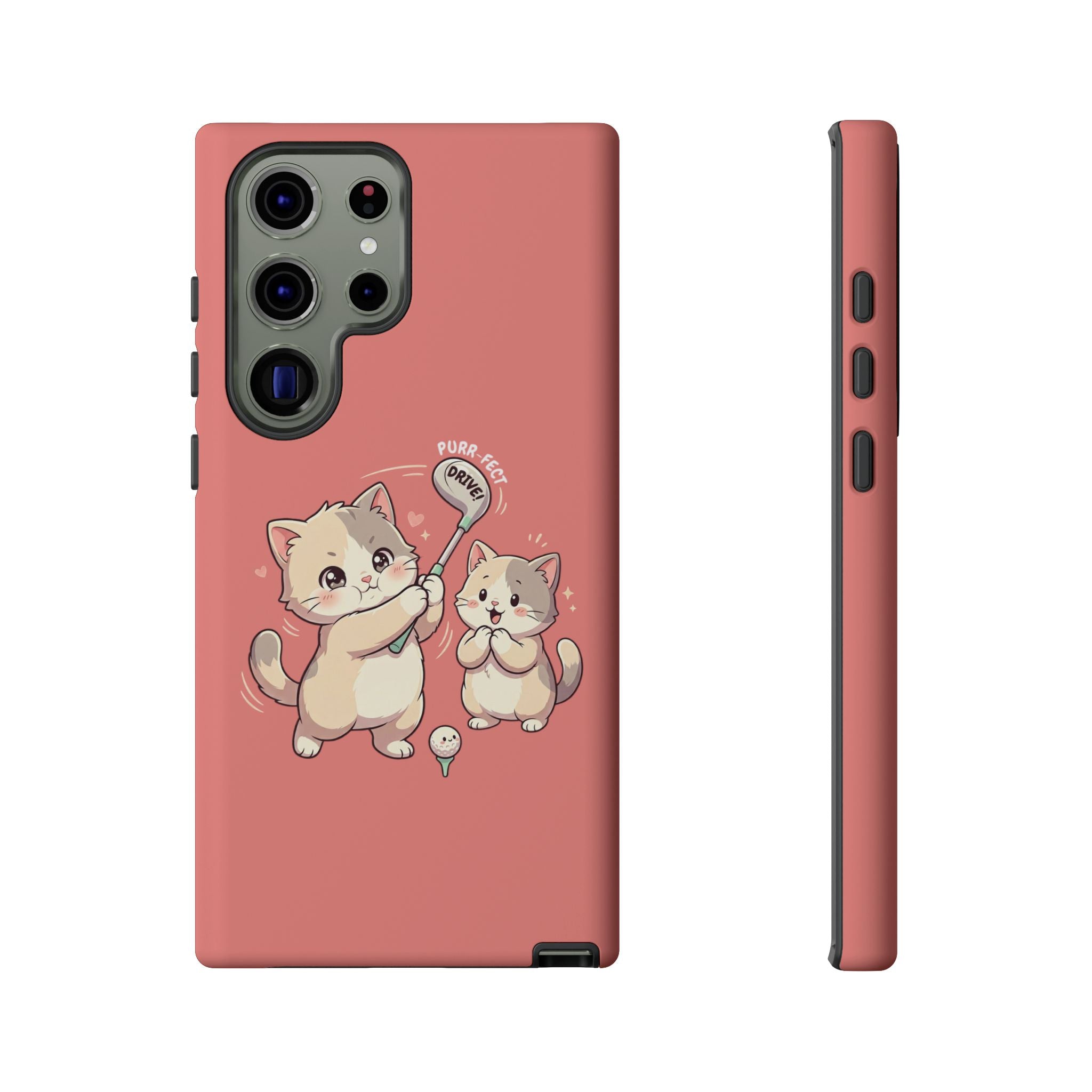 Kawaii Chubby Kittens Golf