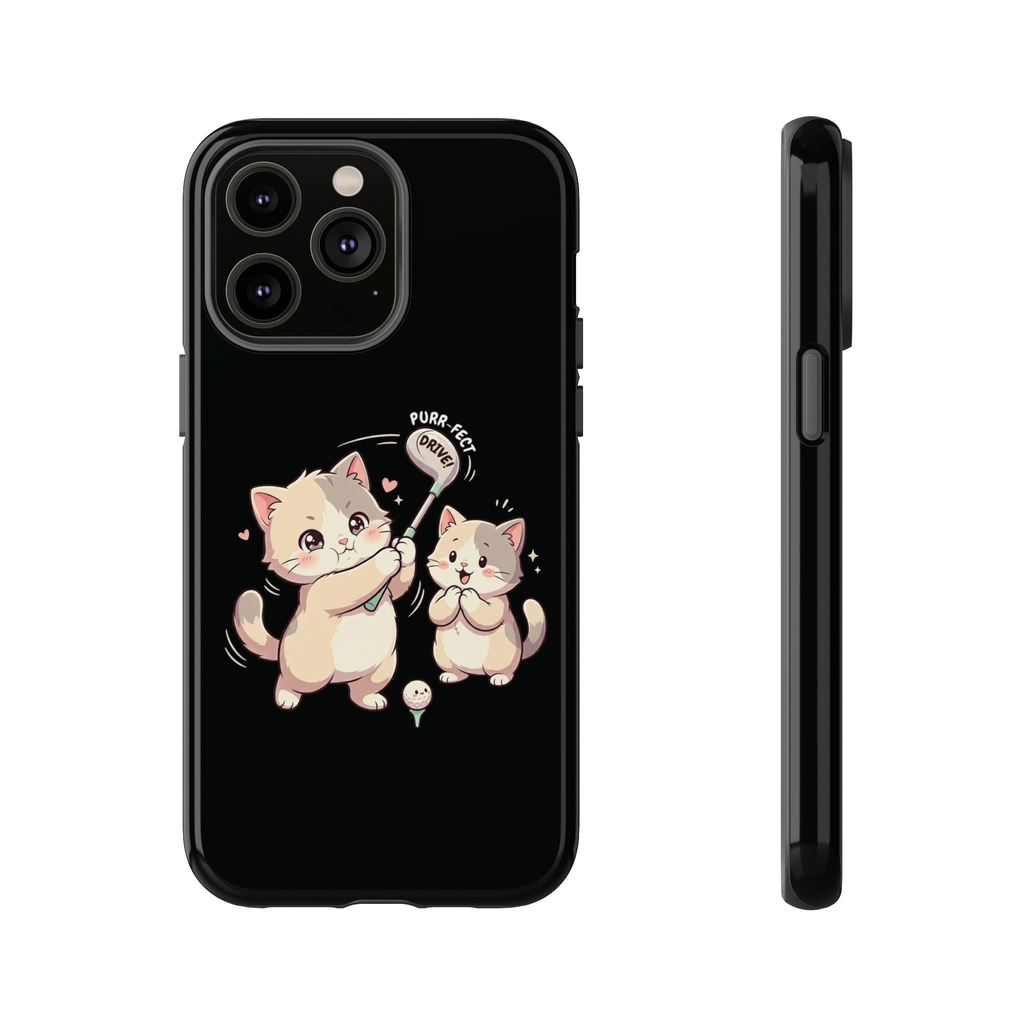 Kawaii Chubby Kittens Golf