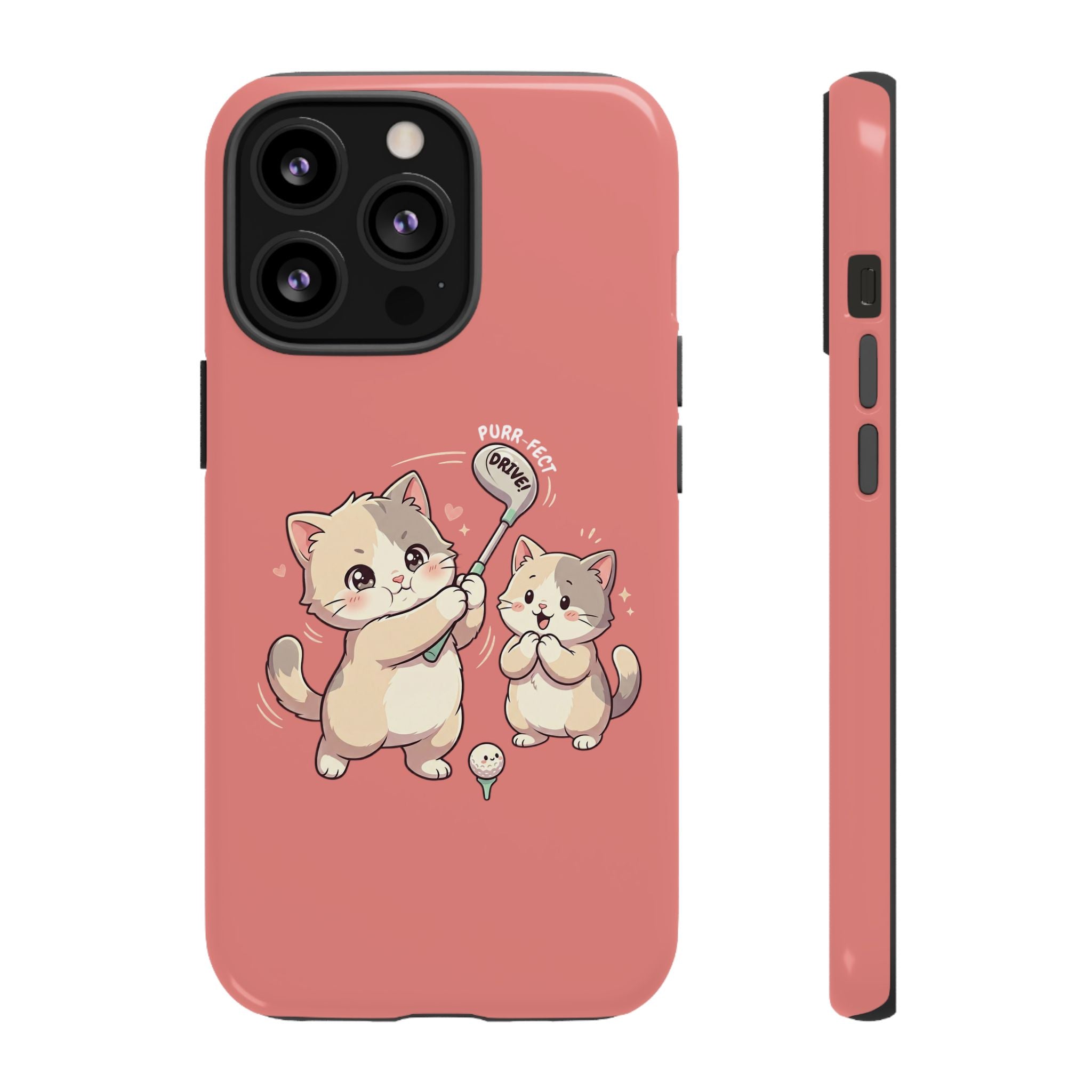 Kawaii Chubby Kittens Golf