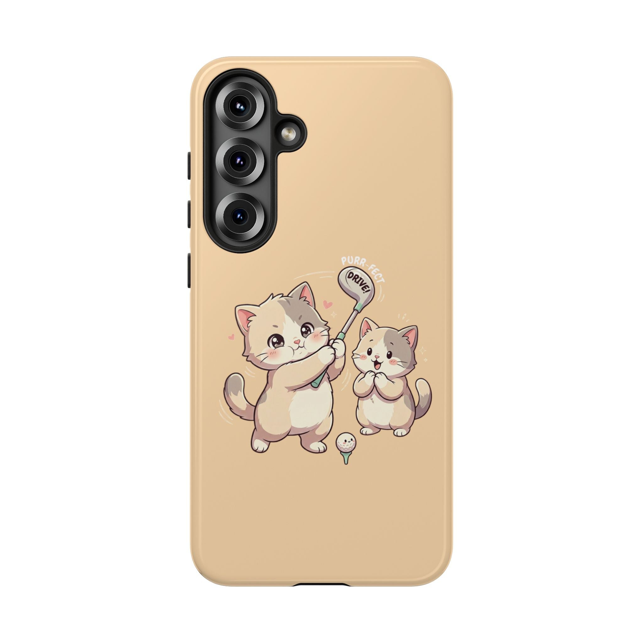 Kawaii Chubby Kittens Golf