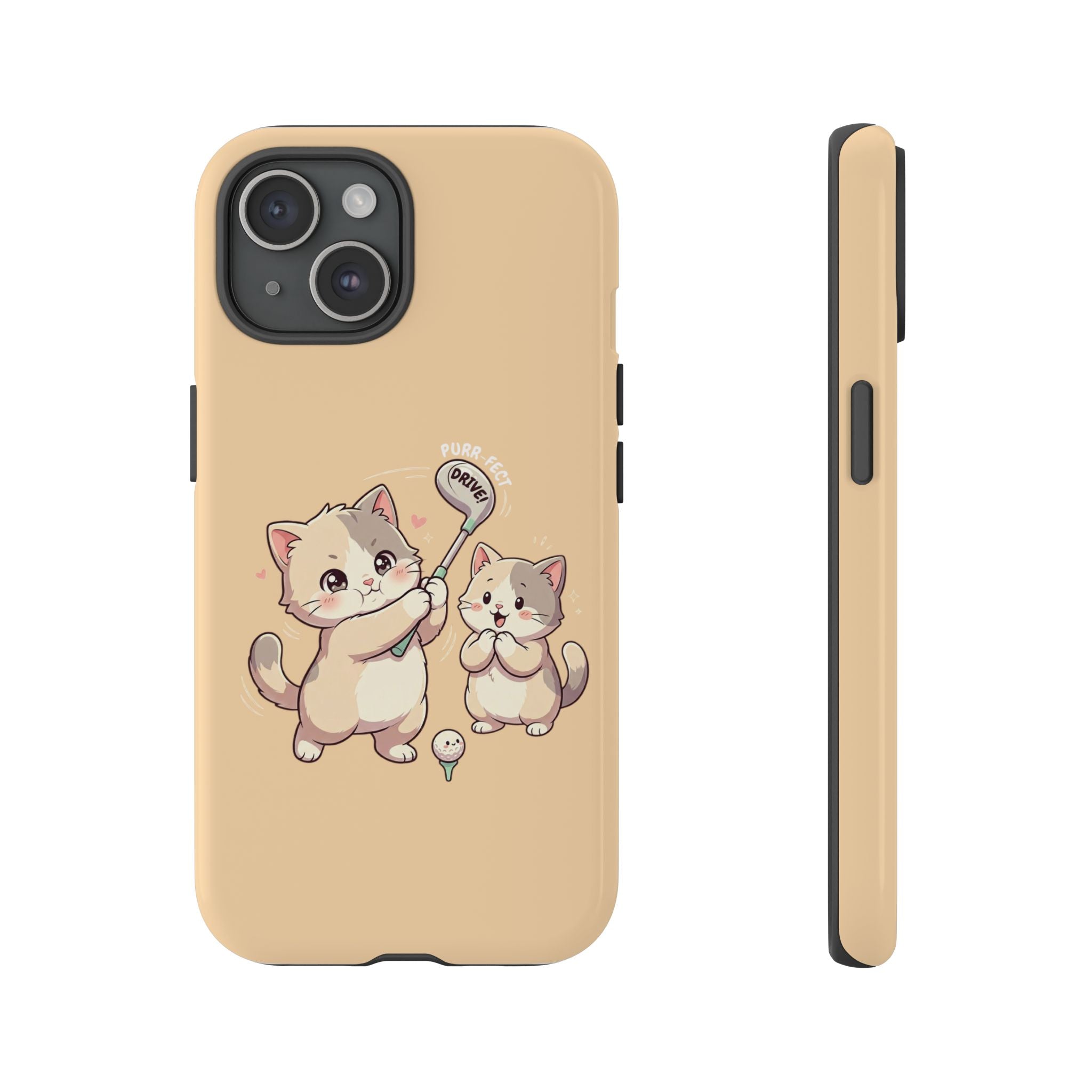 Kawaii Chubby Kittens Golf