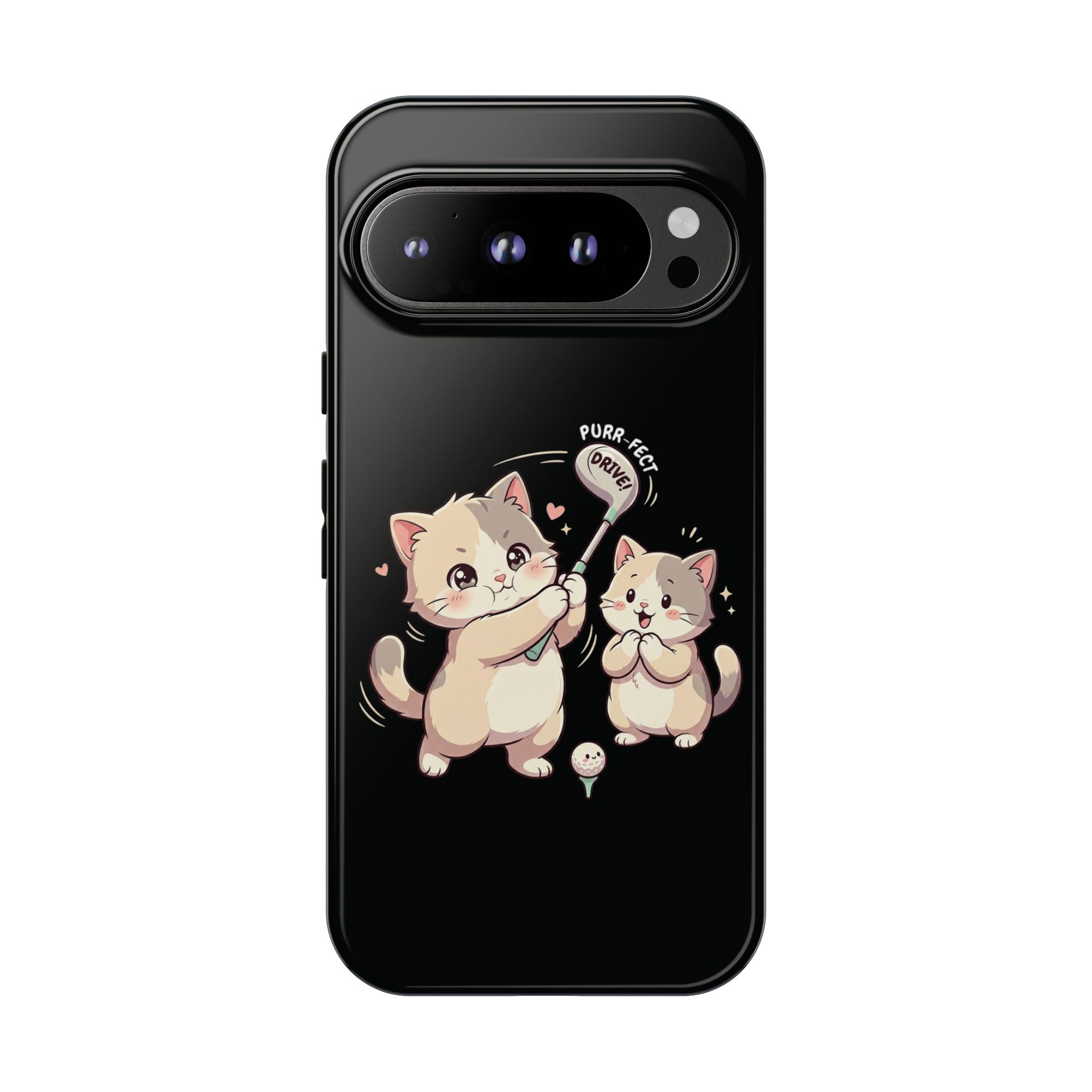 Kawaii Chubby Kittens Golf