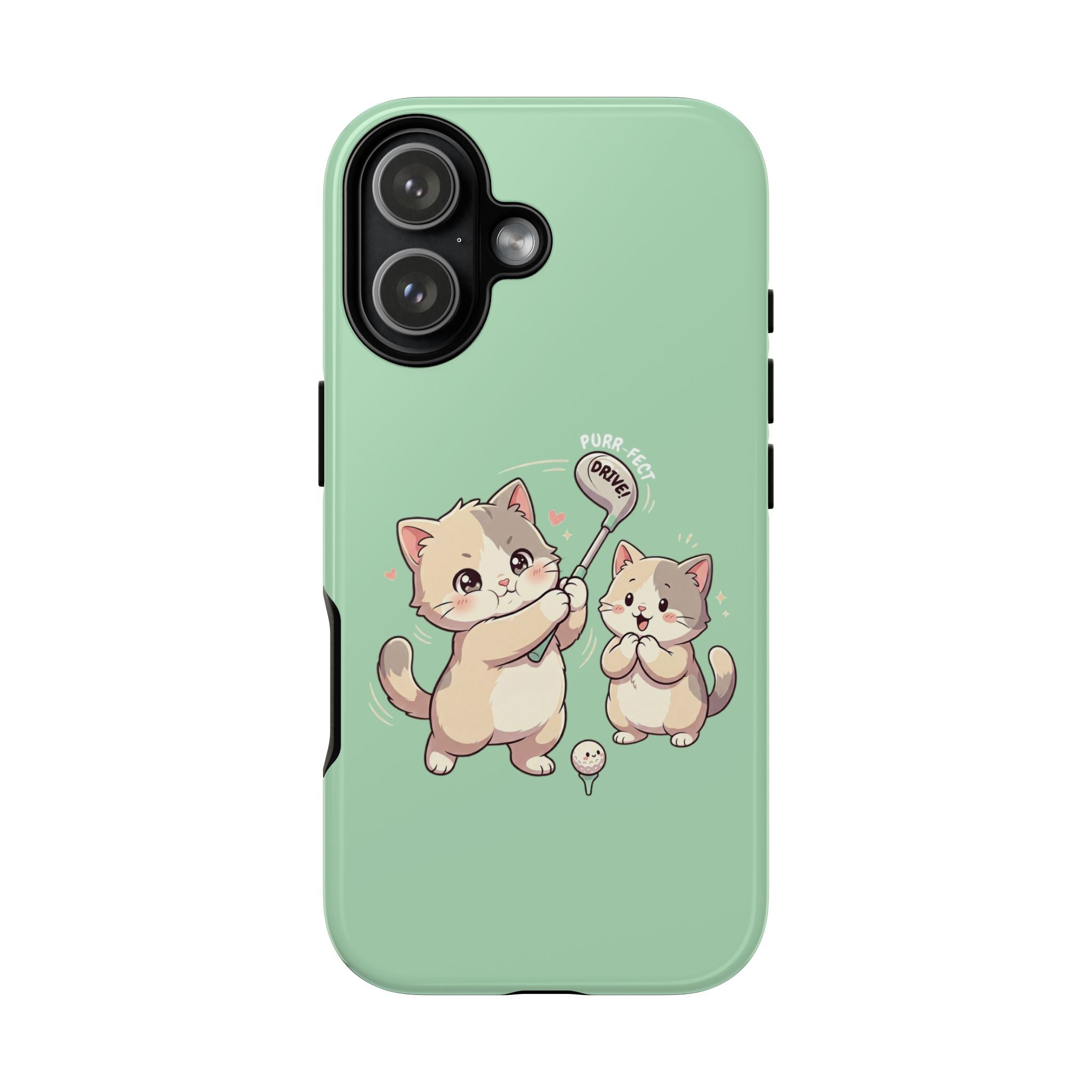 Kawaii Chubby Kittens Golf
