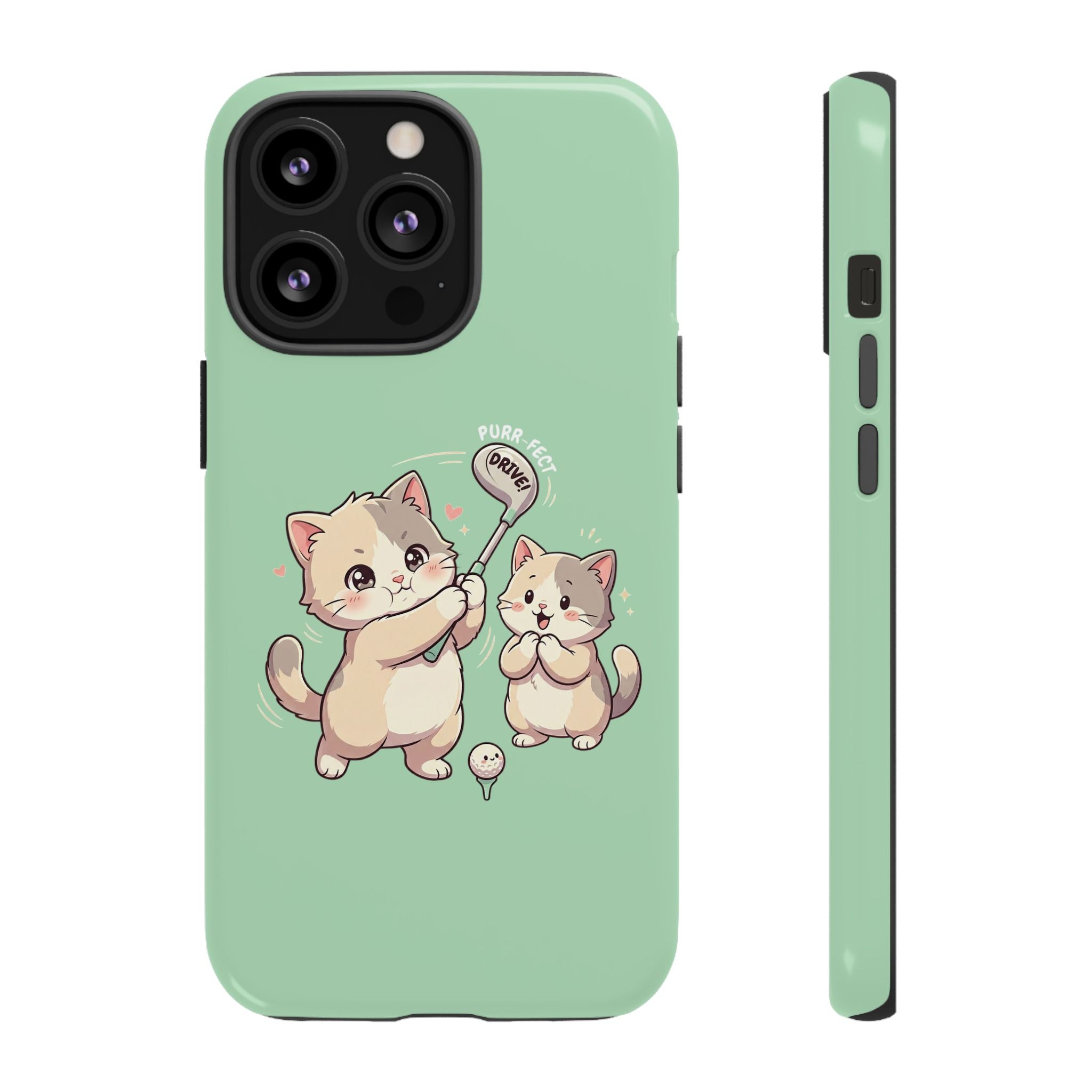 Kawaii Chubby Kittens Golf
