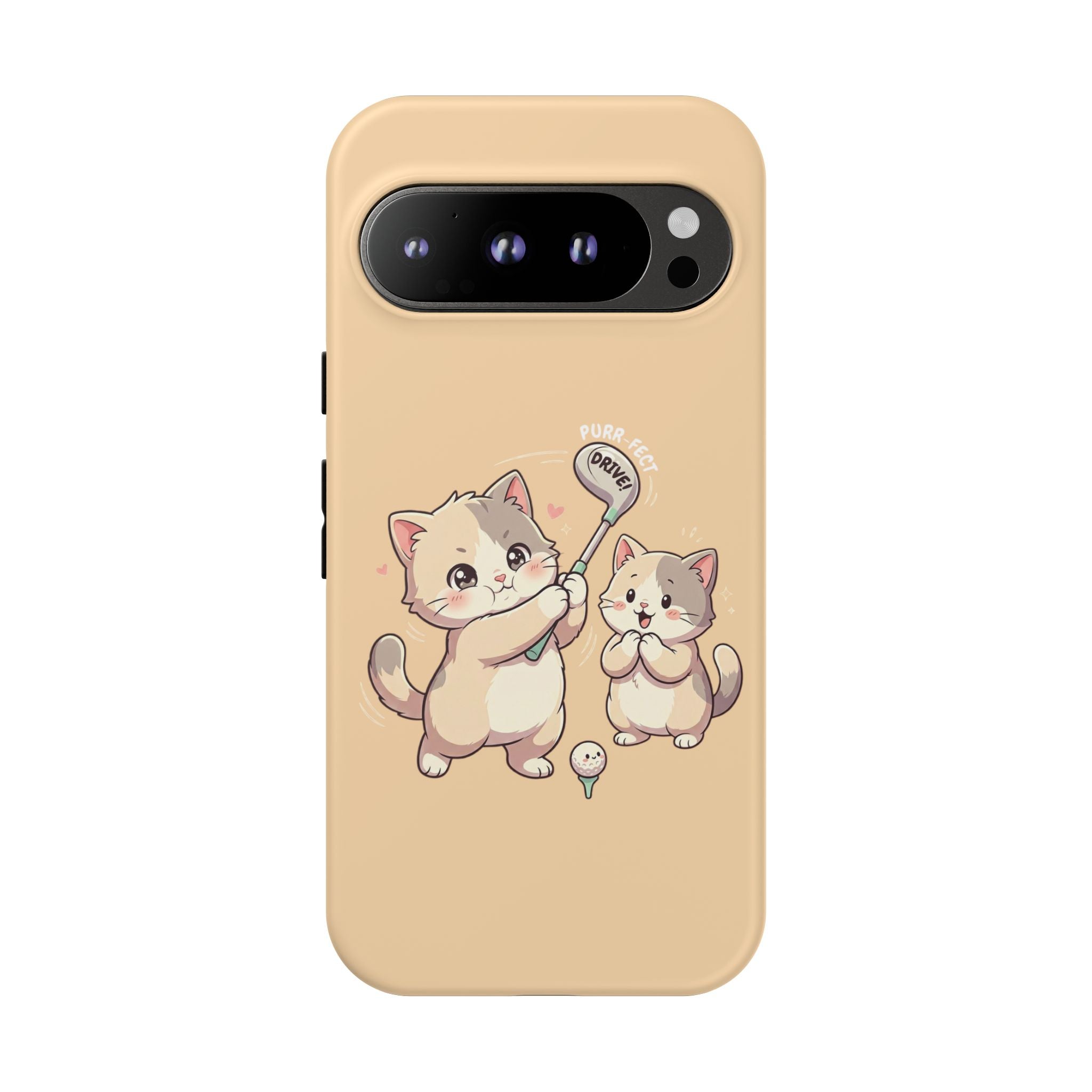 Kawaii Chubby Kittens Golf