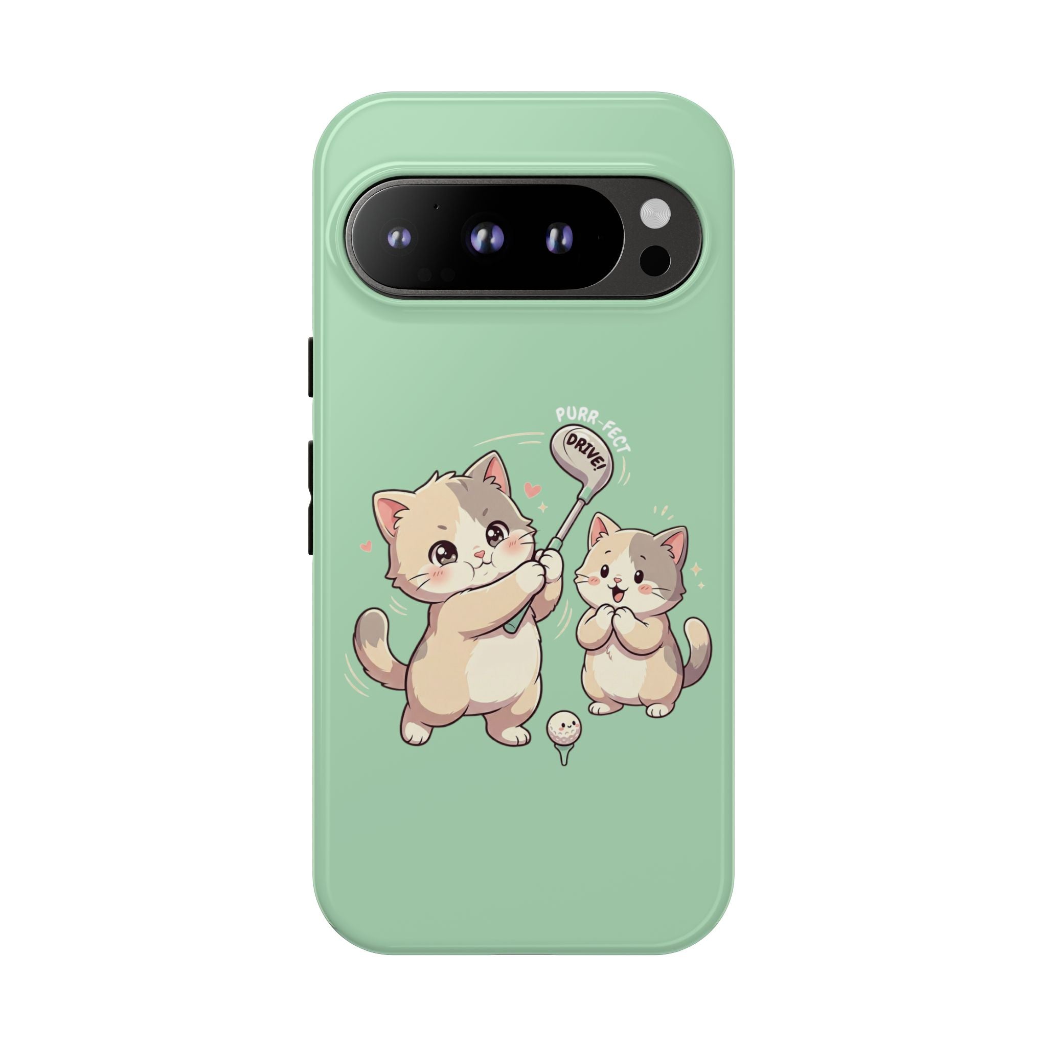 Kawaii Chubby Kittens Golf