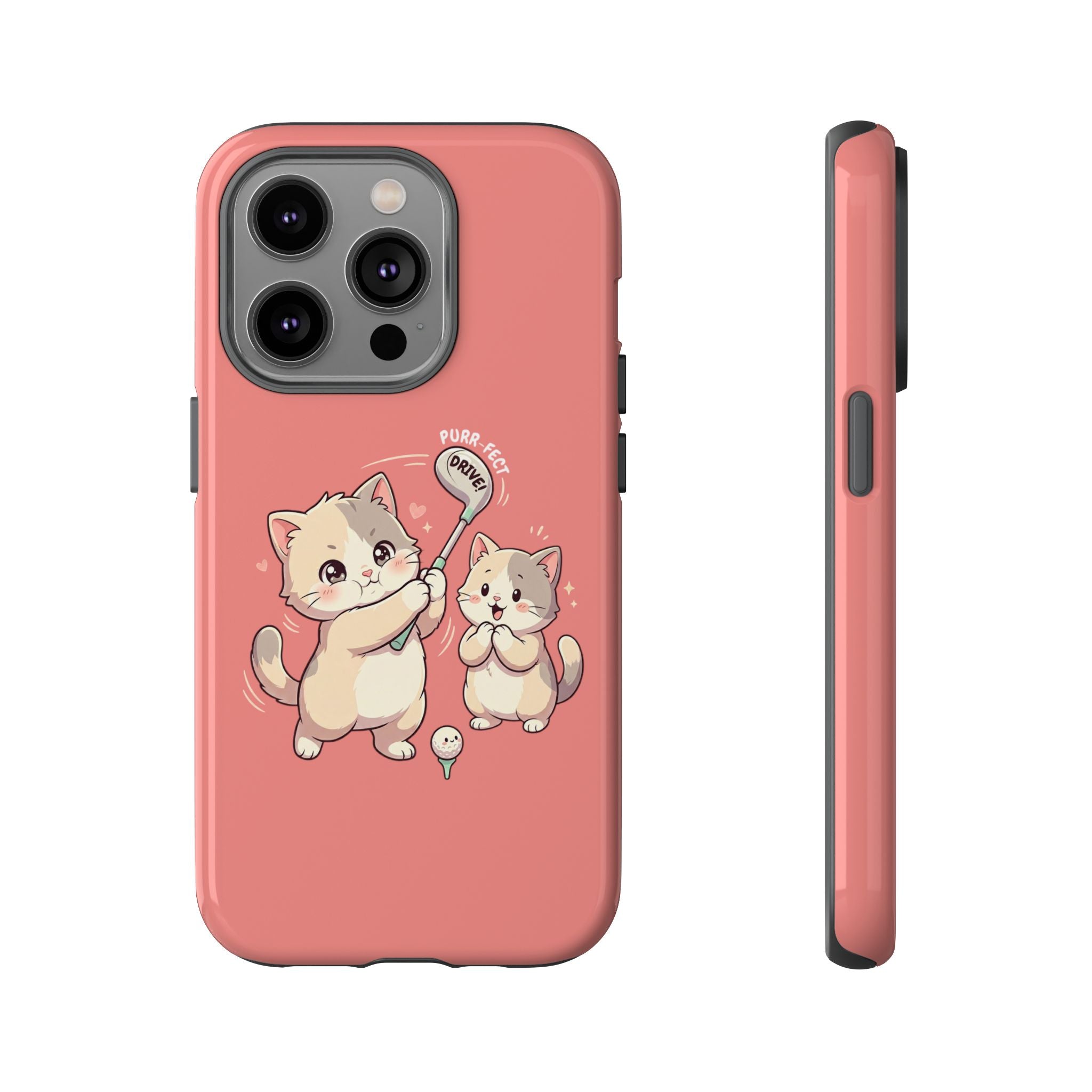 Kawaii Chubby Kittens Golf