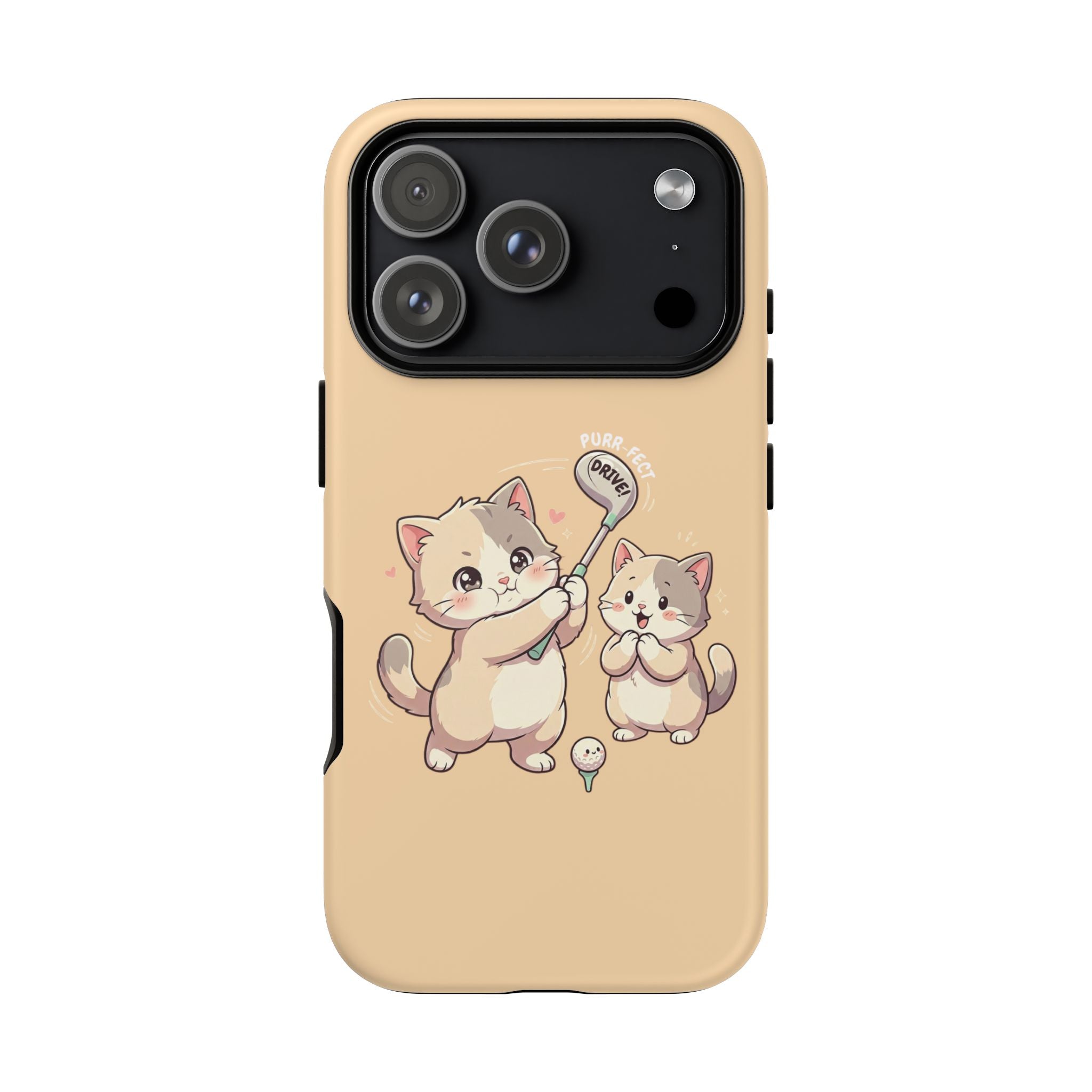Kawaii Chubby Kittens Golf