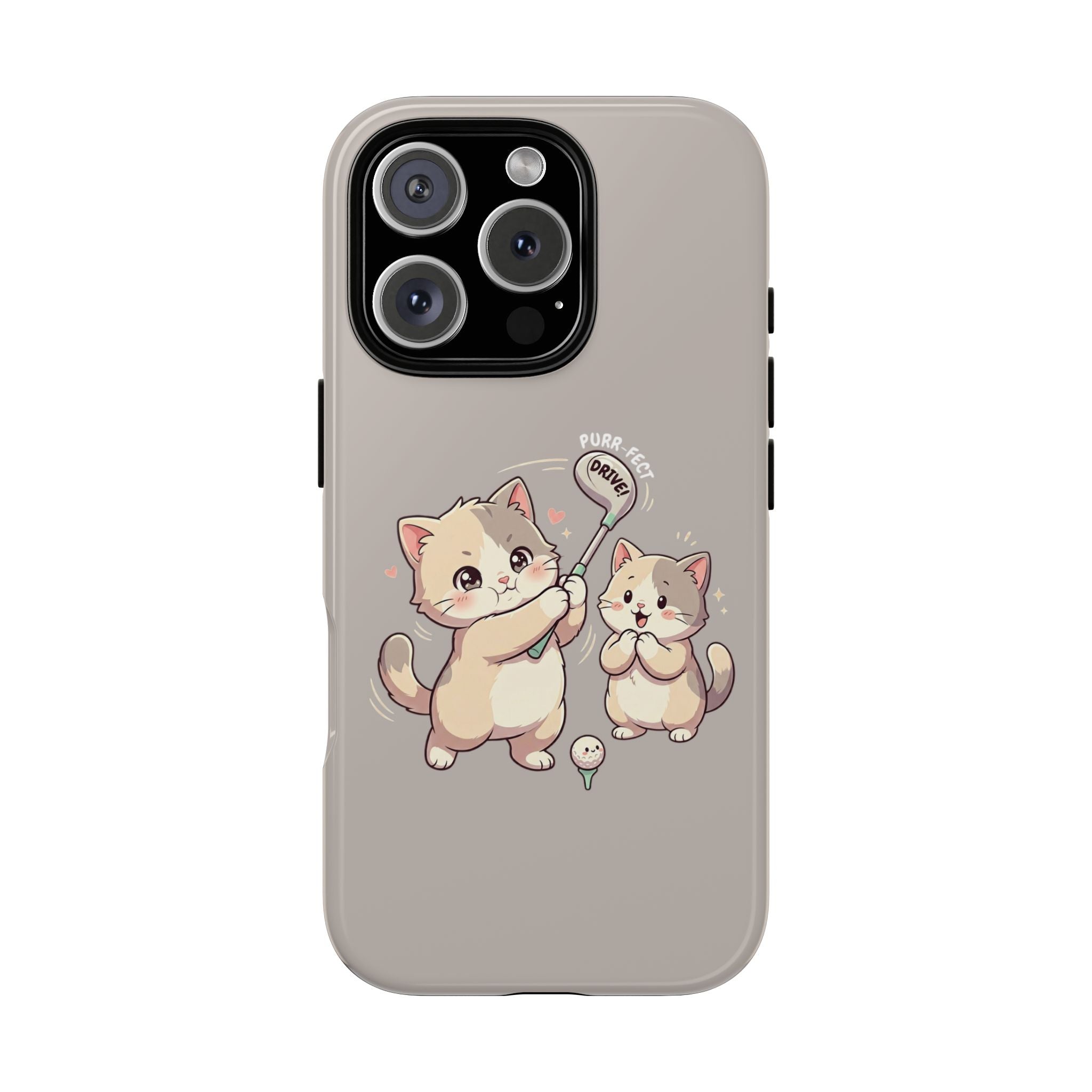 Kawaii Chubby Kittens Golf