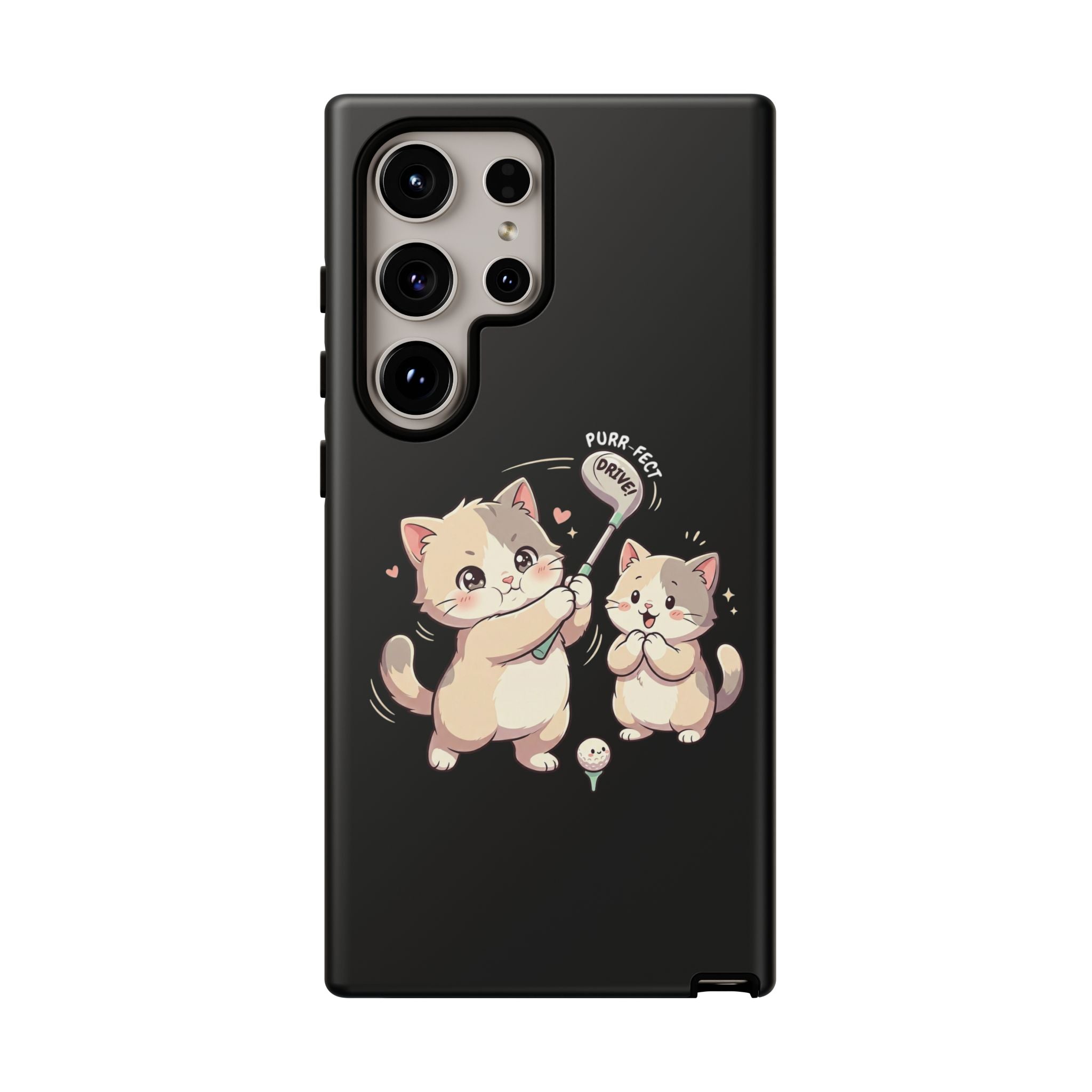 Kawaii Chubby Kittens Golf