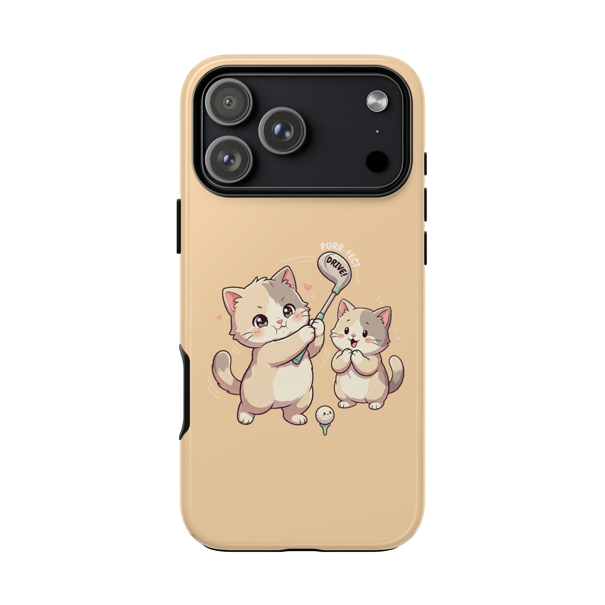 Kawaii Chubby Kittens Golf