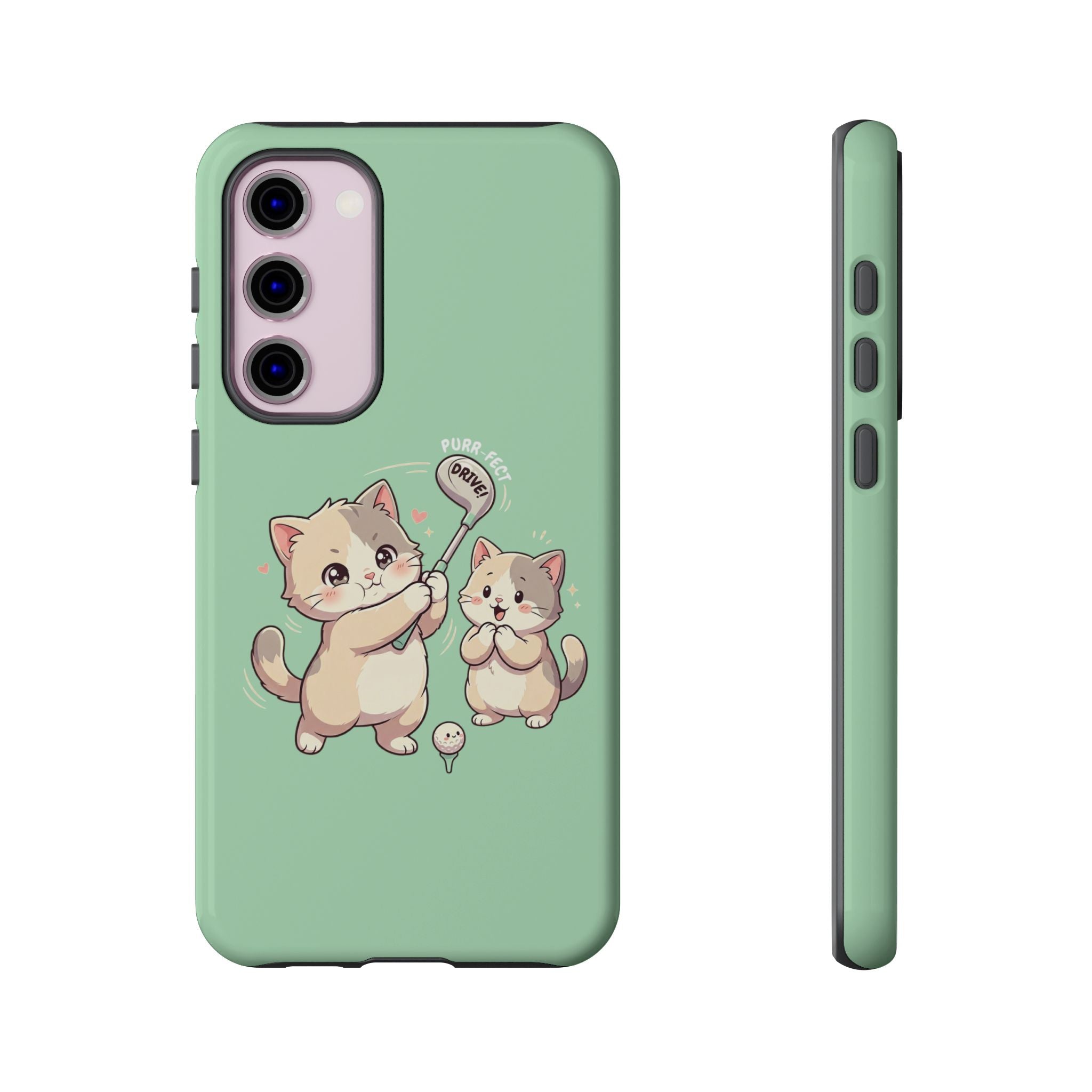 Kawaii Chubby Kittens Golf