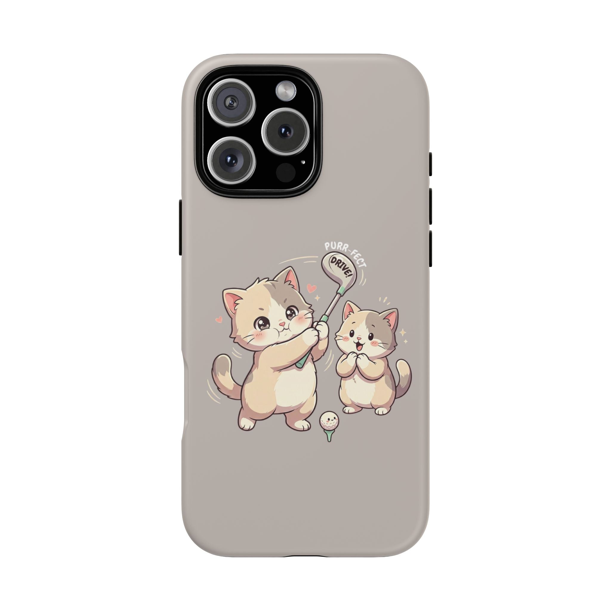 Kawaii Chubby Kittens Golf