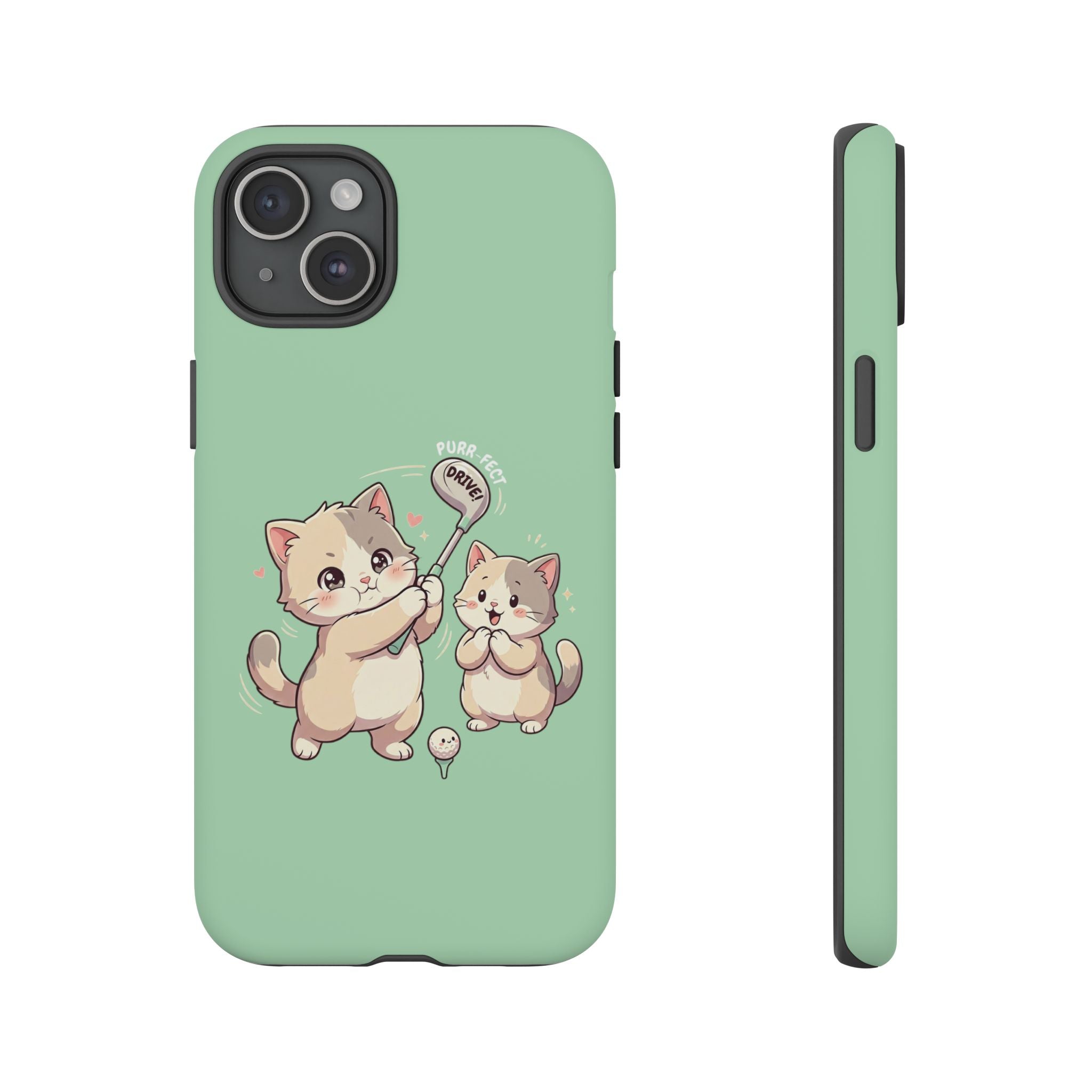 Kawaii Chubby Kittens Golf