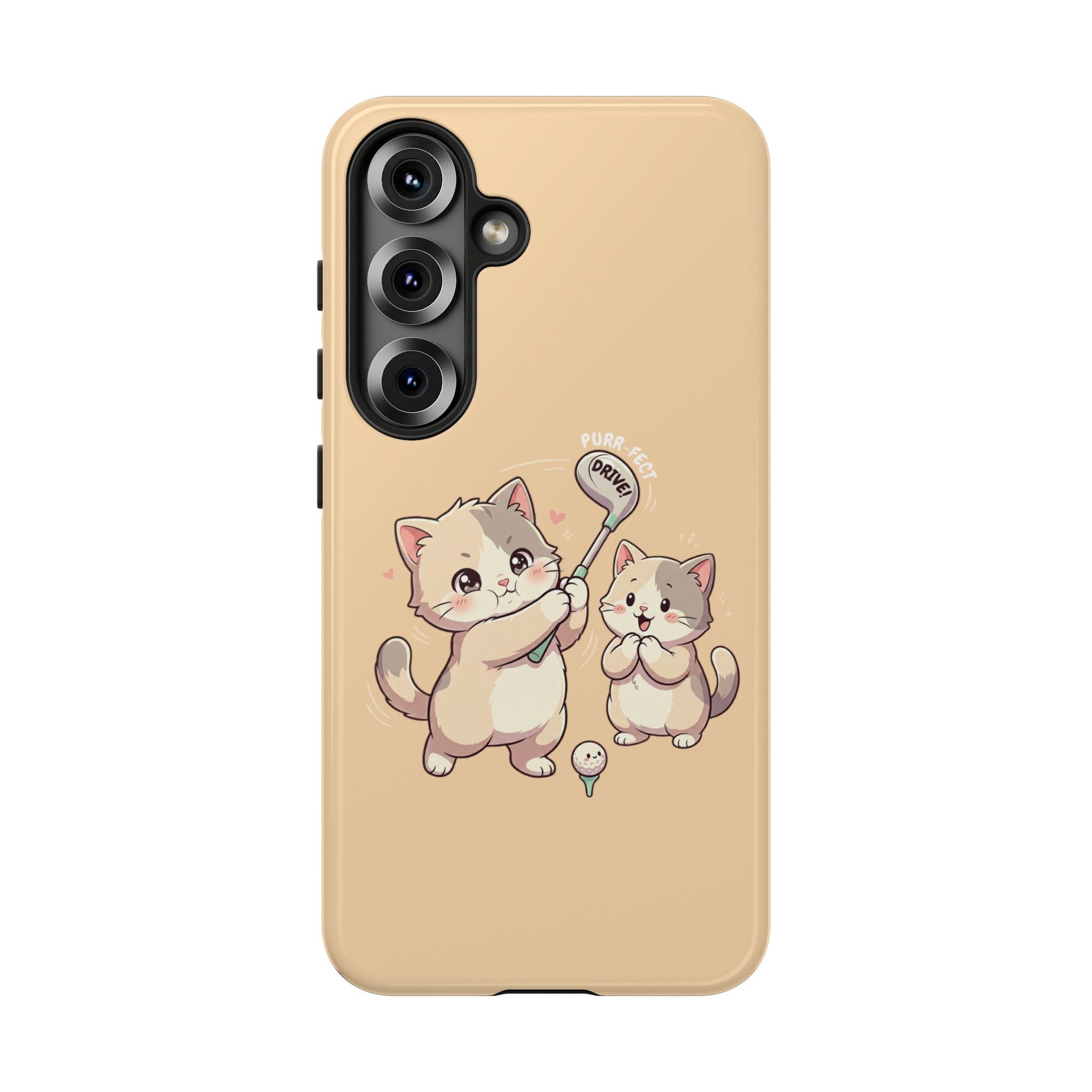 Kawaii Chubby Kittens Golf