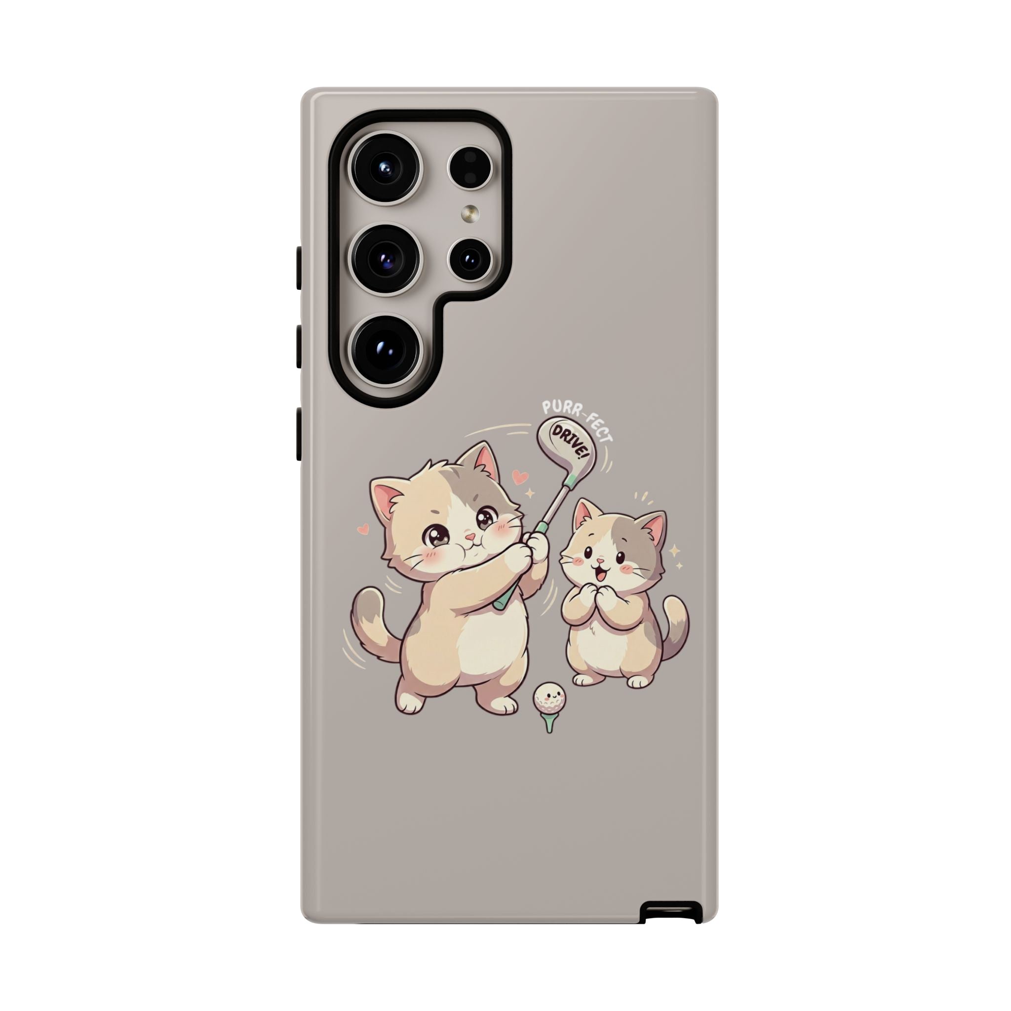 Kawaii Chubby Kittens Golf