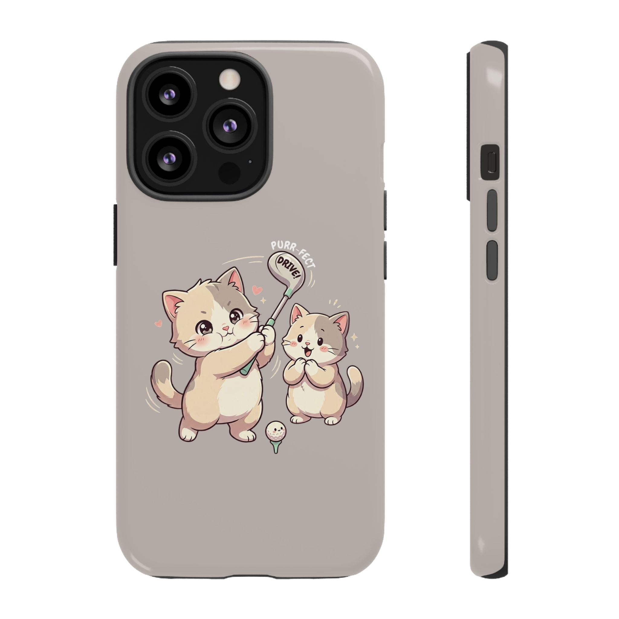 Kawaii Chubby Kittens Golf