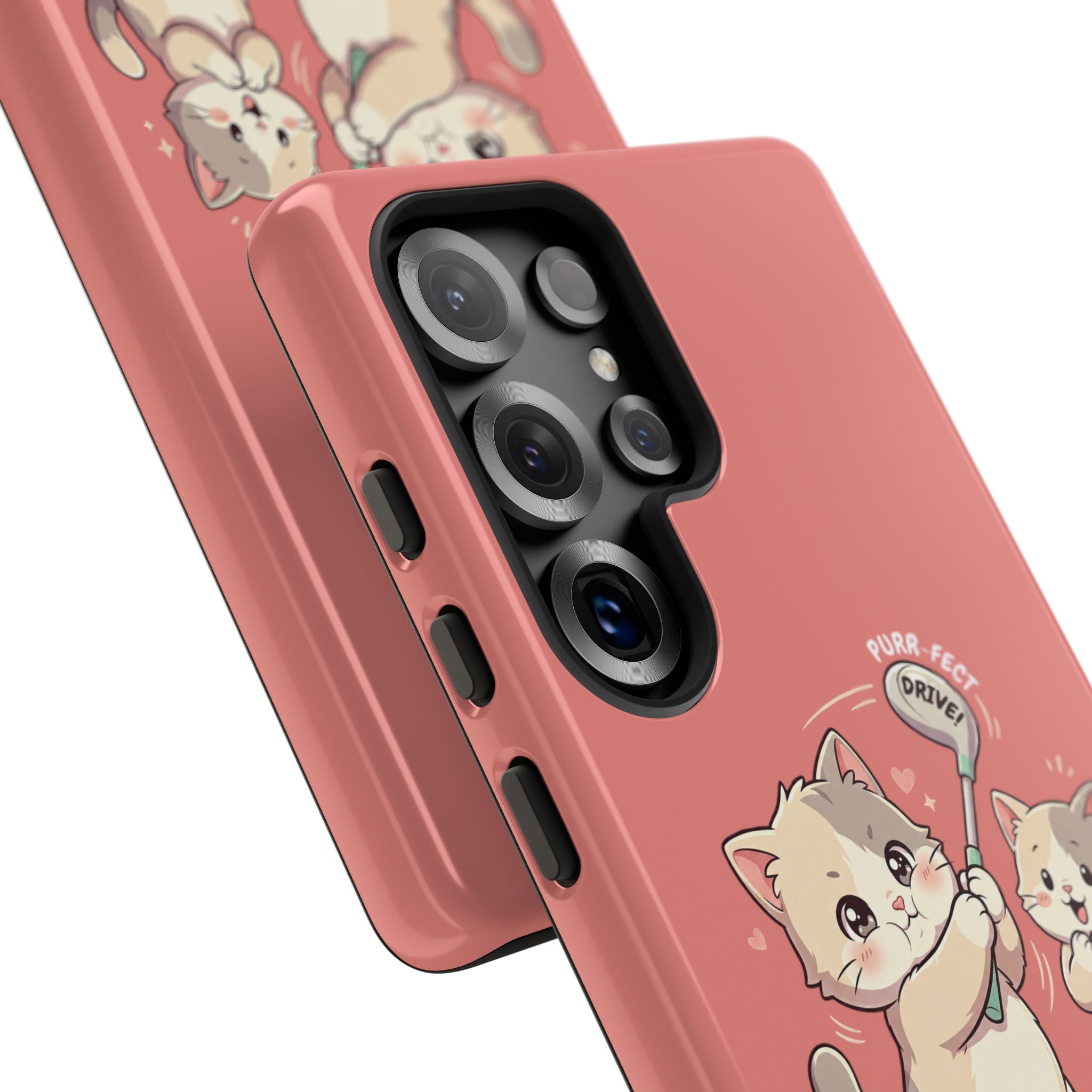 Kawaii Chubby Kittens Golf