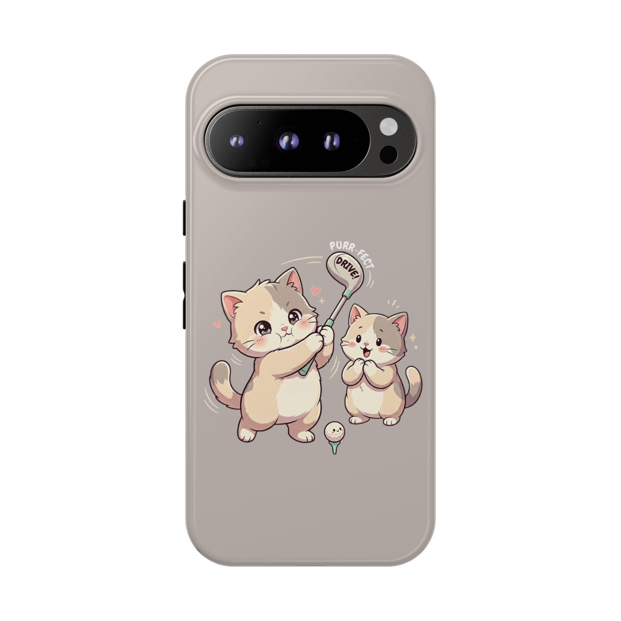 Kawaii Chubby Kittens Golf