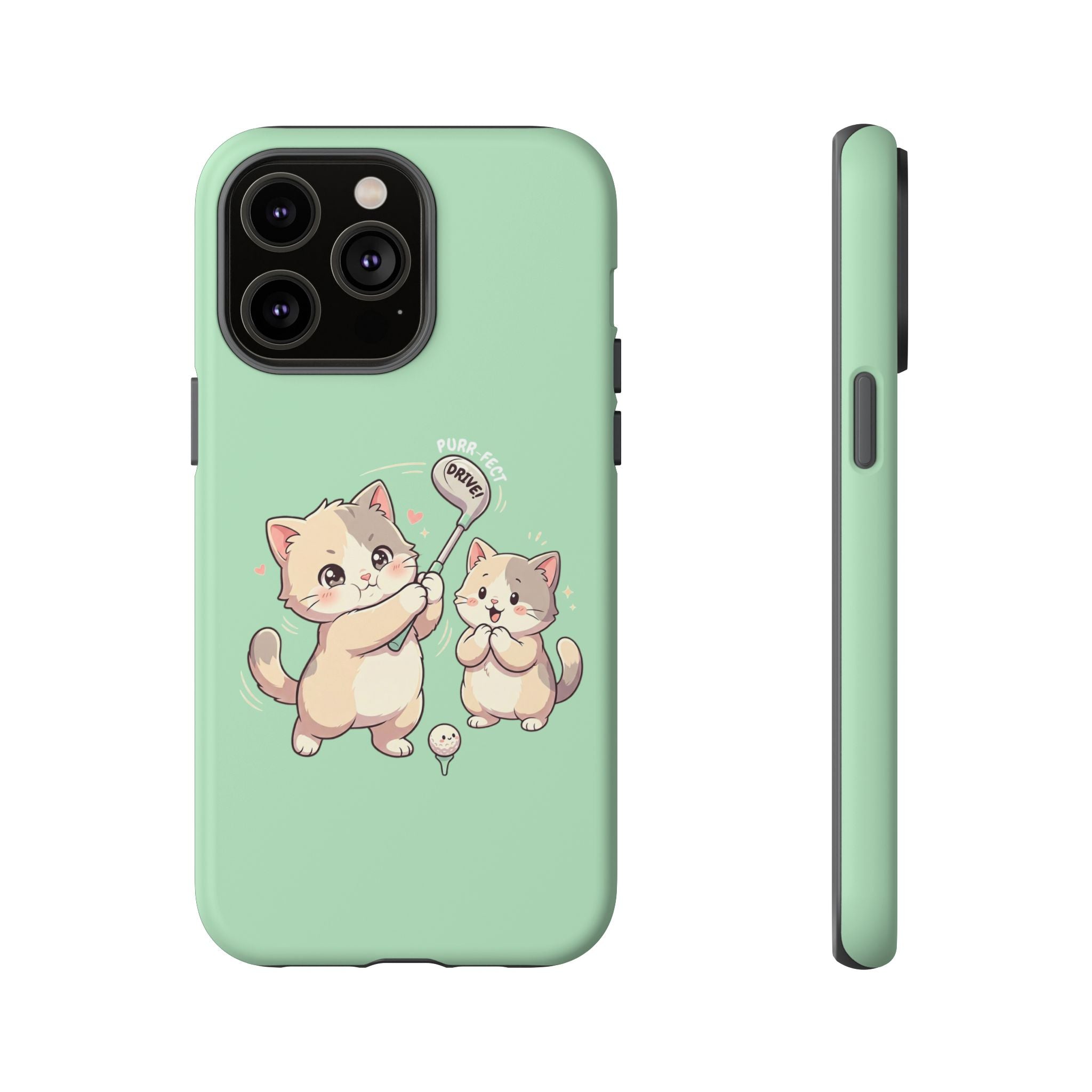 Kawaii Chubby Kittens Golf