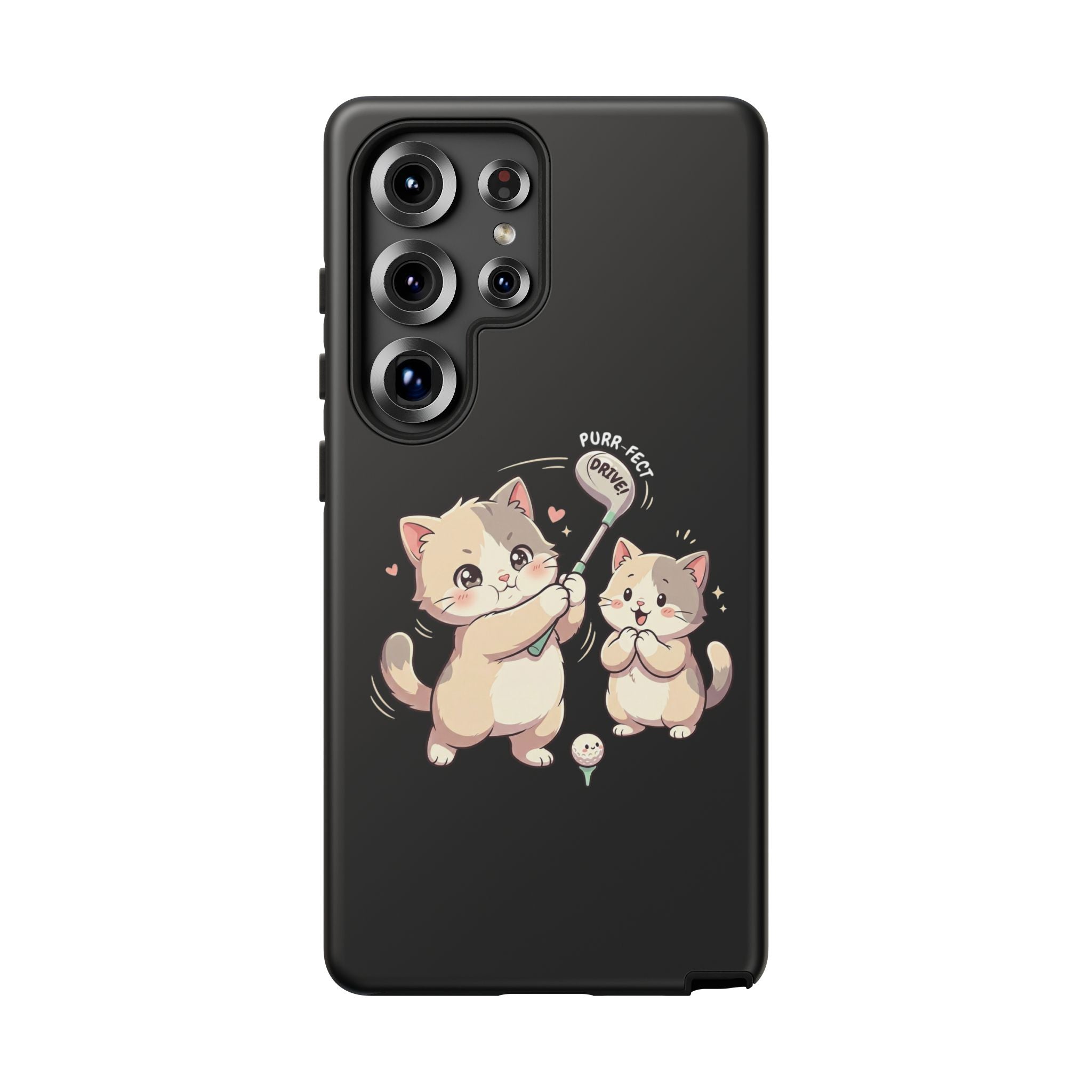 Kawaii Chubby Kittens Golf