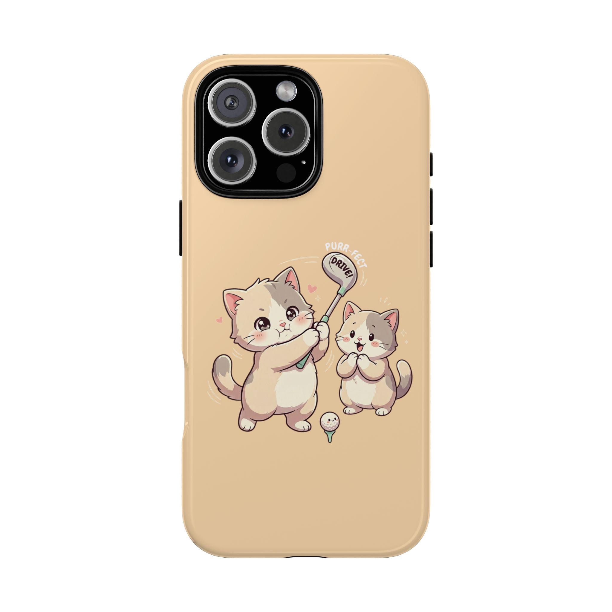 Kawaii Chubby Kittens Golf