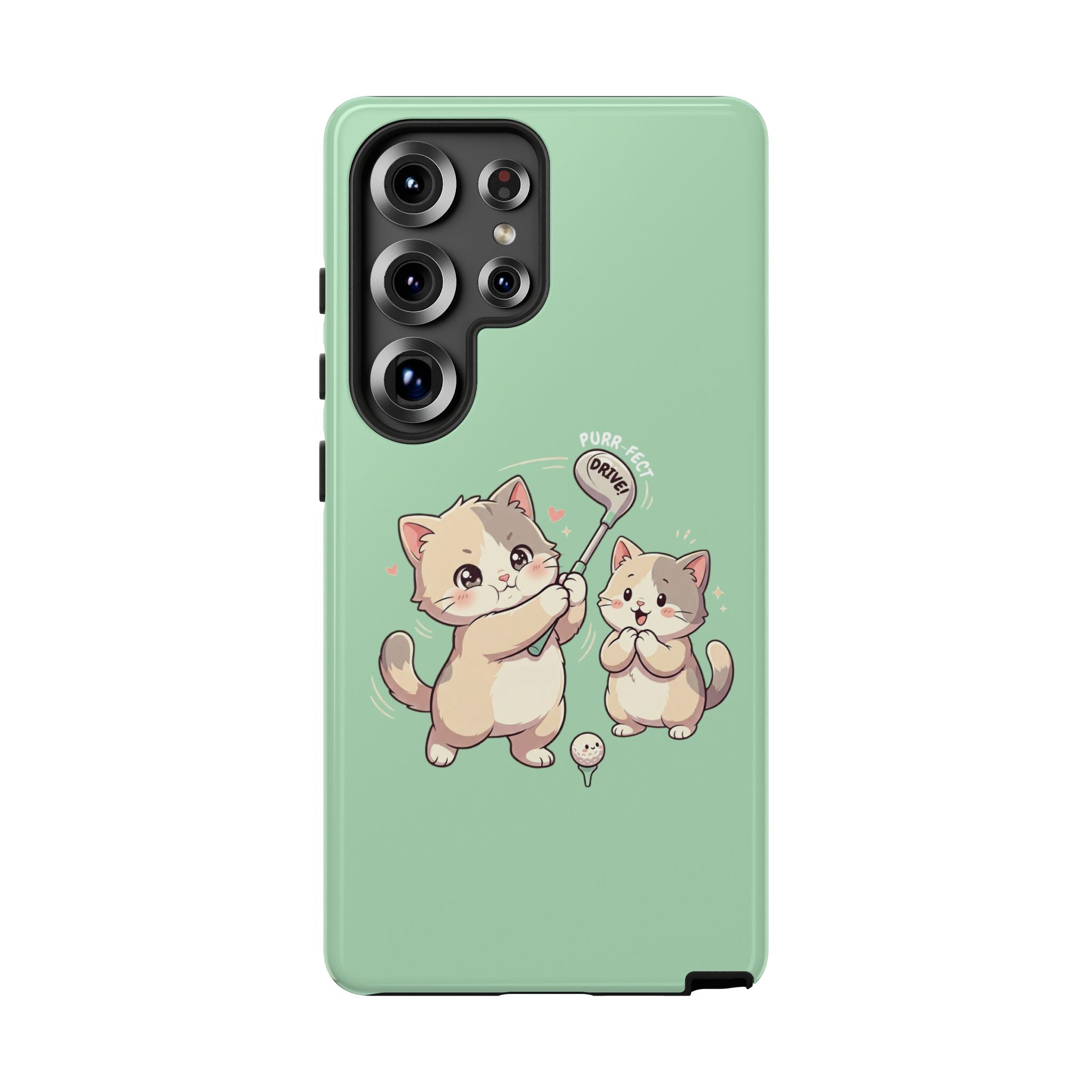 Kawaii Chubby Kittens Golf